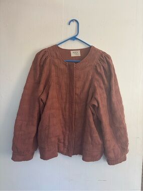 Mirth Handmade Edition Caftans Venice Cotton Jacket Medium